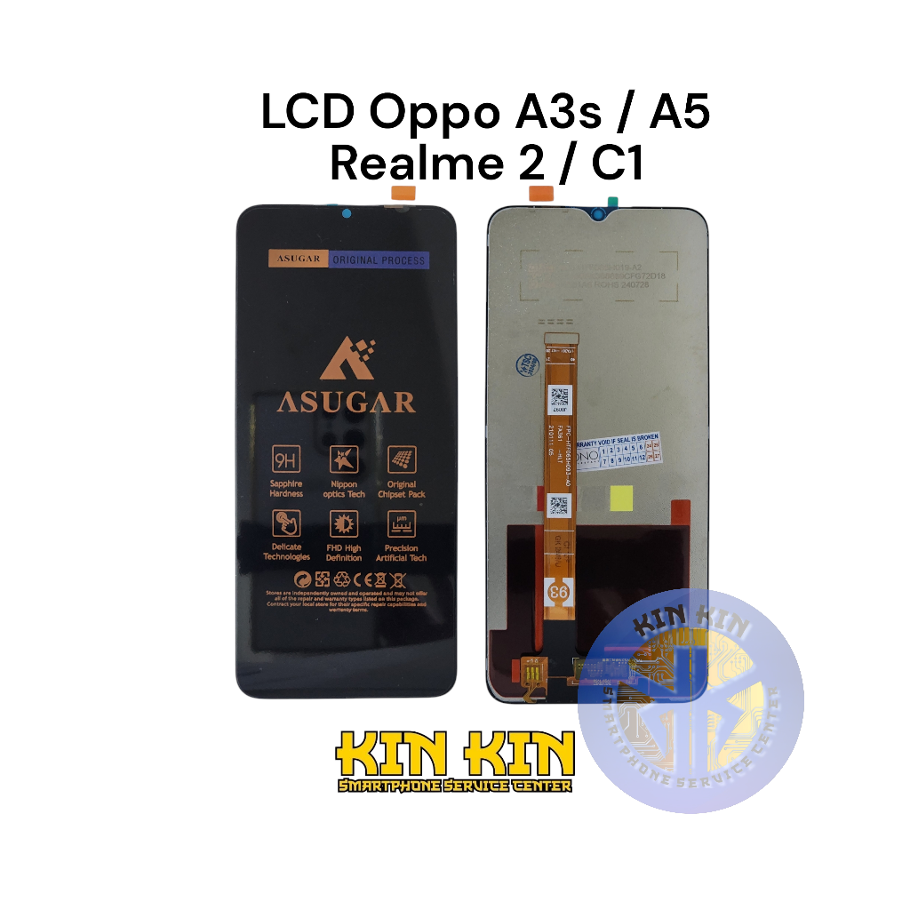 LCD OPPO A3S / A5 / REALME 2 / C1